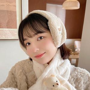 1+1 뽀글이 겨울 귀마개 곰돌이 방한 귀도리 귀덮개 1+1행사 중