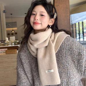 1+1 니트머플러 베이직 목도리 넥워머 방한 스카프  1+1행사 중