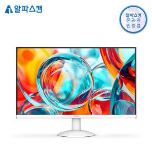 알파스캔 AOC 27B30 화이트 보더리스 IPS 120 시력보호 무결점 27인치 데스크테리어 컴퓨터 PC 모니터