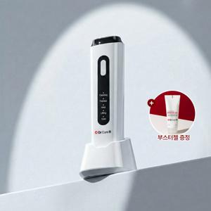 닥터큐어알 EMS 얼굴 마사지기 고주파 갈바닉 피부 관리기 부스터젤 증정