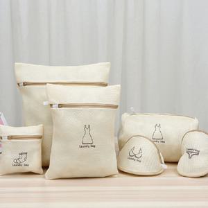 무형광 세탁망 6종세트 속옷 니트 빨래망 옷보호