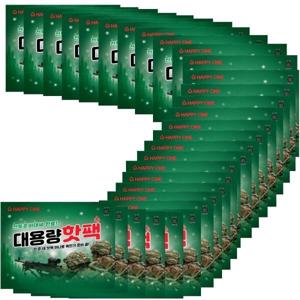 해피원 전준태 대용량 핫팩 150g 30개 겨울 캠핑용품 찜질용품 손난로 발난로 주머니난로