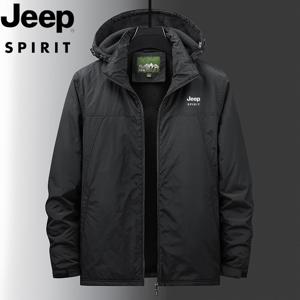 지프 JEEP SPIRIT 남자 바람막이 방수 코트 카고 재킷 캐주얼 방풍 패딩 점퍼