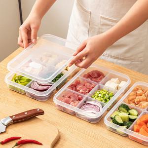 6개세트 밀프렙 밀키트 소분 밀폐용기 냉장 냉동 정리 용기