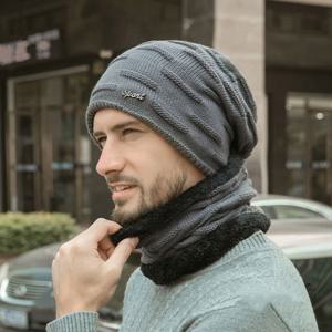 방한 비니+넥워머 세트 겨울 털모자 기모 모자 두건