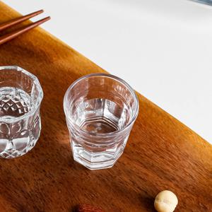 예쁜 팔각 소주잔 45ml/술잔/유리/혼술/감성/사케잔/인생/커플/소주컵/투명/잔/컵/선물/미니/글라스