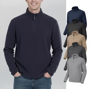 아웃도어 등산 골프 남성 마이크로 플리스 반집업 티셔츠 발렌키 후리스 집업 19