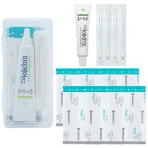 밴드골드 작은상처밴드 일반형+미니 응급키트 3종 휴대용 구급케이스 어린이집 여행용 포켓용