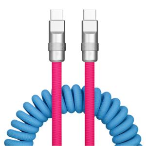 올팝 C타입 스프링 60w 초고속 휴대폰 핸드폰 스마트폰 데이터 충전 케이블