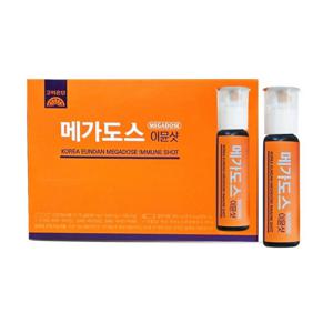 고려은단 메가도스 이뮨샷 15병 x 1박스 쇼핑백 포함 마시는 고함량 비타민B 비오틴