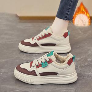 여자 통굽 방한화 털운동화 겨울 스니커즈 런닝화 워킹화 발편한 따뜻한 털신