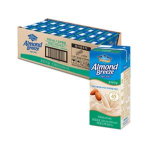 매일 아몬드 브리즈 오리지널 190ml x 24팩 언스위트 선택 당 제로 제로슈가