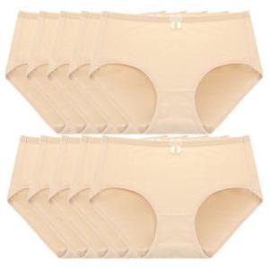 아이엠속옷 순면 팬티 10p 데일리 여성 빅사이즈 기본 면팬티