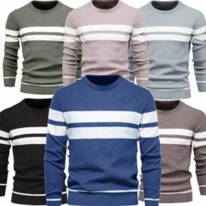 부드러운 캐시미어 스판 남자 니트 티셔츠 비스코스 남자 라운드넥 오버핏 겨울 긴팔 니트티 스웨터 MY11