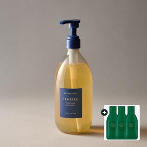 티트리 퓨리파잉 샴푸 750ml (펌프형)+견본3매(랜덤)