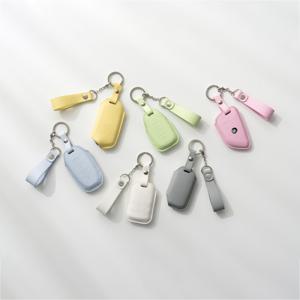 오시에나 스프링 기아M~Q3타입 자동차 가죽 스마트 키커버 차키케이스 키홀더 심플 에디션