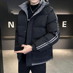 남자 빅사이즈 후드 보온 코트 방수 바람막이 패딩 점퍼