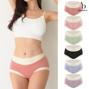 (20+20%)(6개세트) 쫀쫀한 소재 마카롱 모달 팬티 여성 속옷