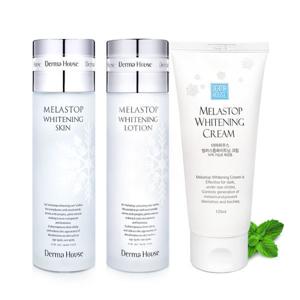 화이트닝 대용량3종(미백스킨+미백로션+미백대용량크림) /미백 잡티관리 칙칙한피부