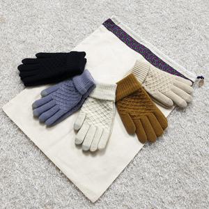 울기모 와플 겨울방한 롱 스마트폰 터치장갑 남녀공용