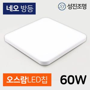 LED 방등 거실등 안방등 조명 LED등 전등 60W 플리커프리 외장형안정기 - 네오방등 특가진행중