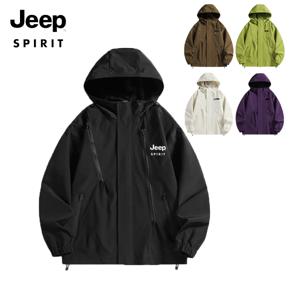 지프 JEEP SPIRIT 봄 가을 방수 야상 점퍼 코트 바람막이