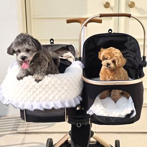 강아지 유모차쿠션 개모차 유모차가드 라이너  추운겨울 유모차 전용 쿠션 가드