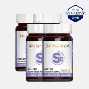 마니스 셀렌 셀레늄 120캡슐 4박스