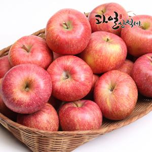 못난이 가정용 부사사과 10kg  박스포함무게/40~90과