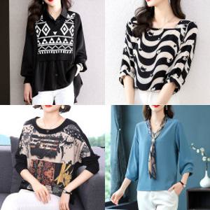 투피앤 봄 여름 신상 마담 미시 M~4XL 빅사이즈 블라우스 셔츠 원피스 티셔츠 중년여성 엄마옷