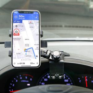 360도회전 각도조절 계기판 차량용 휴대폰 거치대 OSA-H11