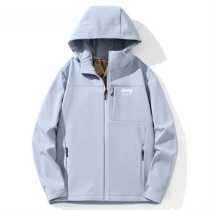 지프스피릿 남성 및 여성 봄 및 가을 야외 방풍 방수 하이킹 의류 재킷 25598