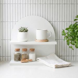 인테리어 공간활용 주방 선반 2color 싱크대 양념통 조미료통 수납 정리대