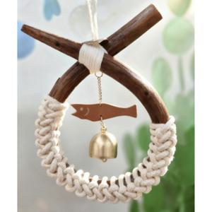 J2K 새해 개업선물 마크라메 명태 현관 액막이 풍수 집들이