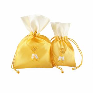 설날 비단 복주머니 10개 세트 설 명절 추석 복조리 세뱃돈 주머니 외국인 기념품 굿즈