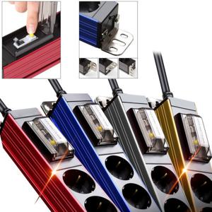 4000W 알루미늄 2구 3구 4구 6구 에어컨 고용량 멀티탭