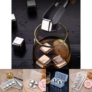 (8p세트) (쿠킹스)녹지 않는 얼음 아이스큐브 /녹지않는얼음/영구적/금속/스텐/위생적/사용/큐브/아이스