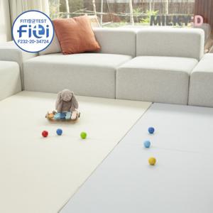 밀키디 베이비 폴더매트 층간소음 거실매트 놀이방매트 2단 100x200