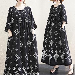 빅사이즈 롱원피스 오버핏 박시 면 오버핏 루즈핏 77 88 99