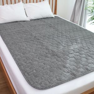 전기요 전기장판 대형(135x180cm)EMF 베이직 그레이  2인용전기요/당일출고 무자계 탄소