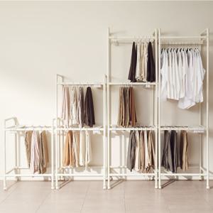 엠에프매직하우스 철제 이동식 바지걸이 행거 모음 카트형 트롤리