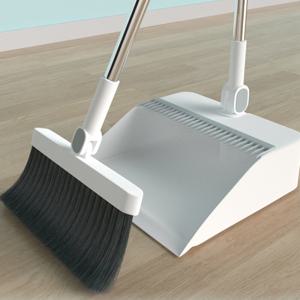 빗자루 쓰레받기 세트 접이식 롱 헤드각도조절 IY-BLOOM1