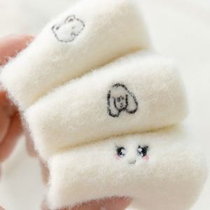 스노우 아동 기모 보온양말 3족세트