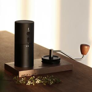 레가토 휴대용 무선 듀얼 커피 그라인더(자동+수동)