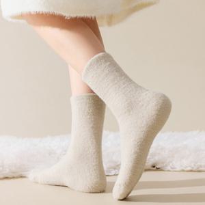 보들보들 데일리 무압박 수면 양말 따뜻한 겨울 보온 양말