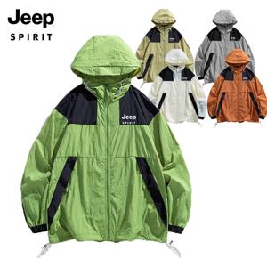 JEEP SPIRIT 지프 자외선 차단 아웃도어 스포츠 낚시 등산 트레킹 후드 남녀공용 아우터