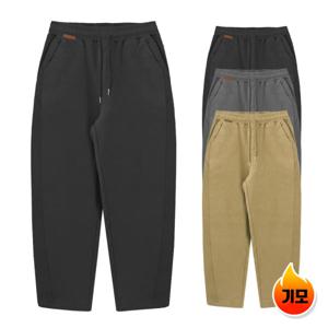 융털기모 스판 면바지 겨울 방한 밴딩팬츠 빅사이즈 고무줄바지 따뜻한 융털안감
