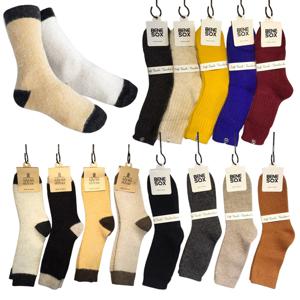 여성 패션 겨울양말 리얼 앙고라 골지양말 배색 앙고라 삼색니트양말 앙고라니트 보온 골지 양말