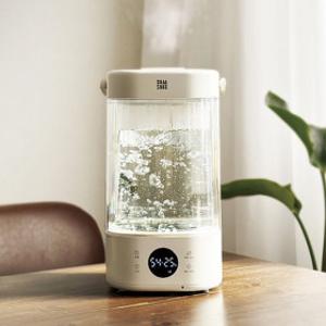 감성전자 신생아 물멍 가열식 가습기 스텐 3.2L 무드등 대용량 리모컨 분리 간편세척