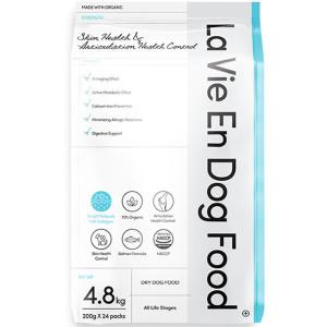 라비앙독 4.8kg 연어 가수분해 유기농 70%이상 사료 4.8kg